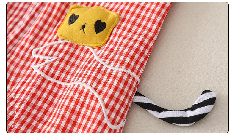 Cartoon Kitten Goes Fishing Baby Hooded Outfits Romper Cotton Zipper Baby Rompers for Autumn Winter Infant Costume 6-24 Months