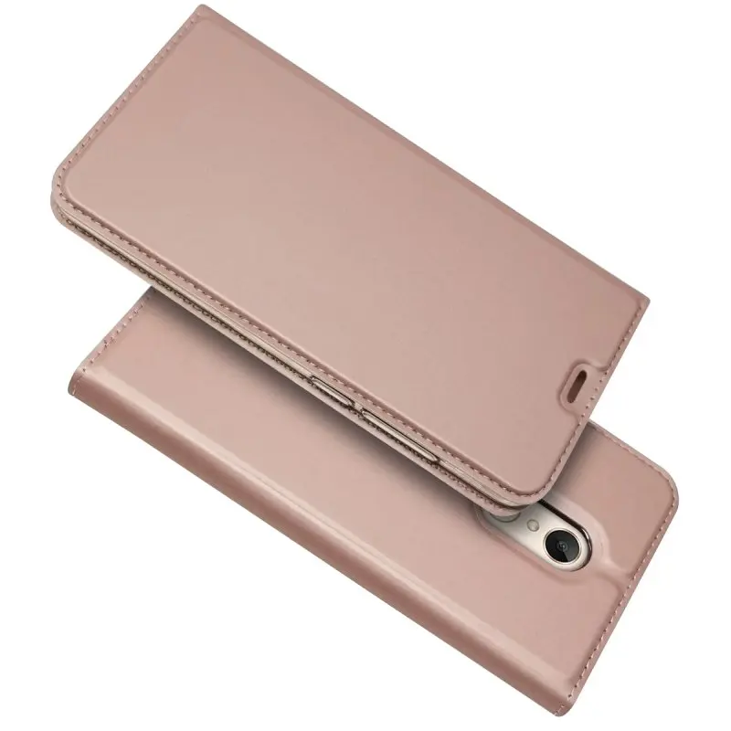 Чехол-Кошелек для Xiaomi Redmi 5, флип, элегантный кожаный чехол для телефона, для Redmi5 Plus, магнитный силиконовый чехол-книжка, Hoesje Etui Capinhas - Цвет: Розовый