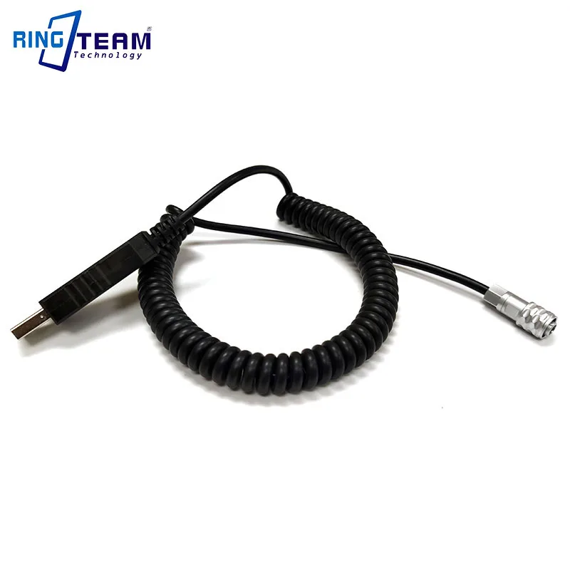 Qualcomm Quick Charge 3.0 4.0 5.0 USB Power Coiled Cable to BMPCC4K BMPCC6K Blackmagic Pocket Cinema Camera BMPCC 4K 6K