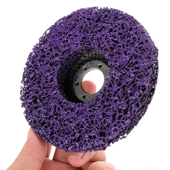 

2pcs 125mm Aluminum Grinding Disc Wheel Rust Removal Clean Abrasive Tools for Angle Grinder Metal Smoothing 5 Inch 40 Grit