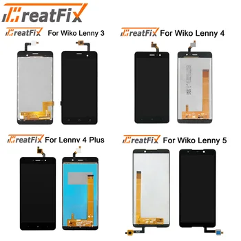 

Great Fix Tested Touch Screen Digitizer LCD For Wiko Lenny 3 Lenny4 Plus Lenny 5 LCD Display With Touch Screen Panel Assembly