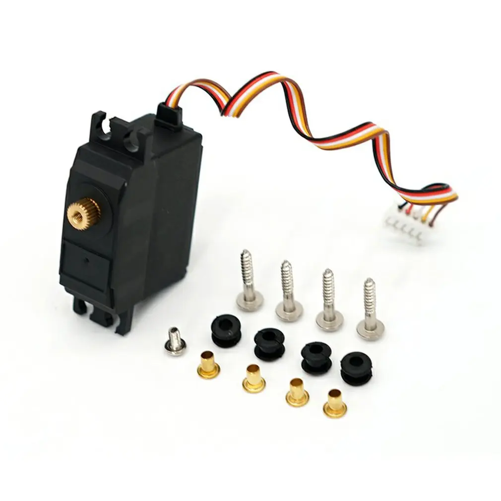 

Upgraded Durable Use 25g Metal Gear Servos for Wltoys 12428 12423 RC Car Steering Gear Model Parts Supplies