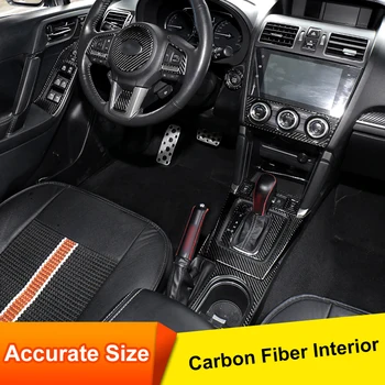

QHCP Engine Start Stop Button Ring Door Bowl Sticker Car Steering Wheel Button Cover ABS For Subaru Forester 2015 2016 2017 2018