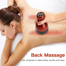 

Energy Stone Massager Guasha Scraper Anti Cellulite Slimming Spa for Body Electric Body Back Massage Heating Relax Muscle Beauty