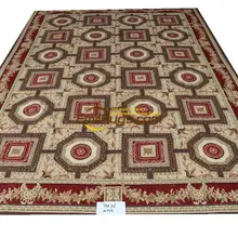 Шерсть французский Обюссон ковер RU 305 см X 427 см(10X14) YM36gc156aubyg6