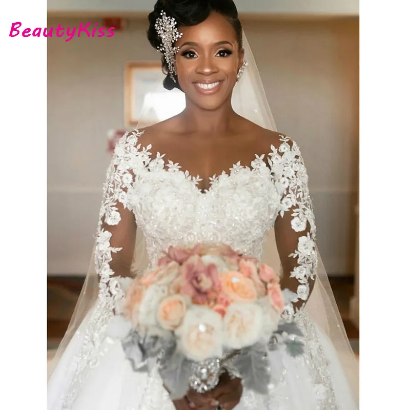 african white wedding gowns