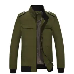 Хлопковая мужская куртка 2019, осенняя модная армейская куртка-бомбер, Мужская брендовая одежда, мужская Военная тактическая куртка