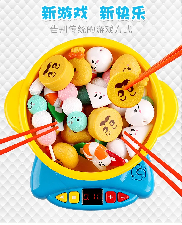 Children Play House Kitchen Toy Model Hot Pot Fight GIRL'S Baby Nursery School Division 3-6-Year-Old bo hui
