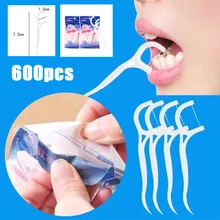 600 шт/20 мешков сильное натяжение зубная нить зубочистки уход за полостью рта Teethpick Stick детский плоский провод Стик для зубной нити