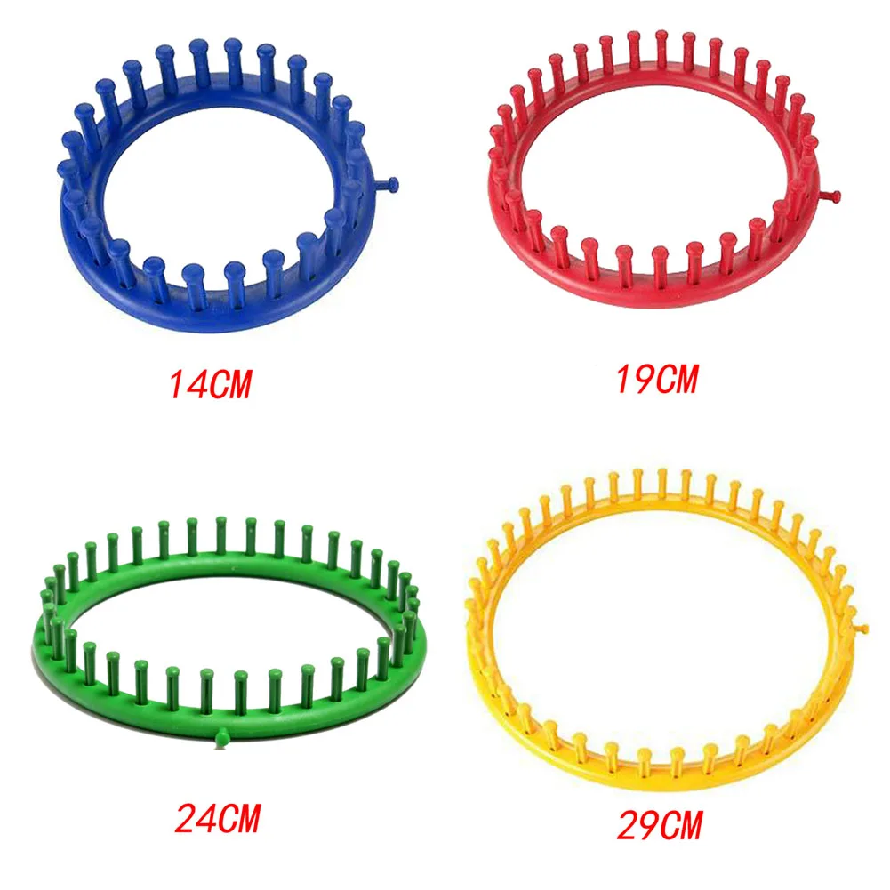 Вязание ткацкий шарф домашний круговой ручной работы круг ручной шов иглы Ремесло Инструмент швейный носок DIY PP круглый
