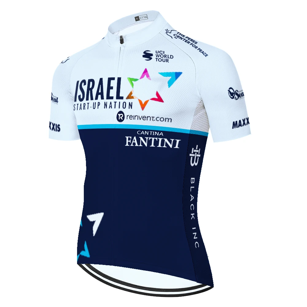 proteam ISRAEL cycling jersey Summer Mountain bike shirt ropa bicicleta hombre breathable short sleeve Bicycle jersey