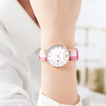 

Disney brand women wristwatches quartz fashion waterproof calendar ladies watches Mickey mouse