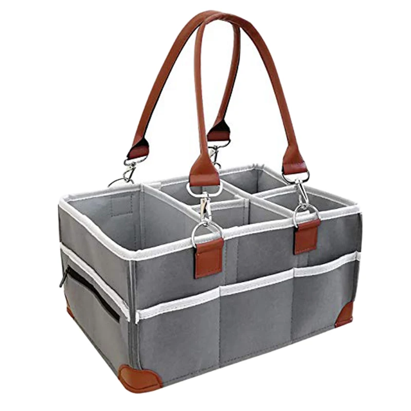 New Baby Diaper Caddy Organizers Nursery Tote Bag Large Portable Car Travel Organizer Stroller Class | Дом и сад