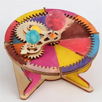

Astronomy Gifts Sun Earth Moon Planet Solar System Model DIY Kid Science Geography Toys For Kids Education School Teaching Tools
