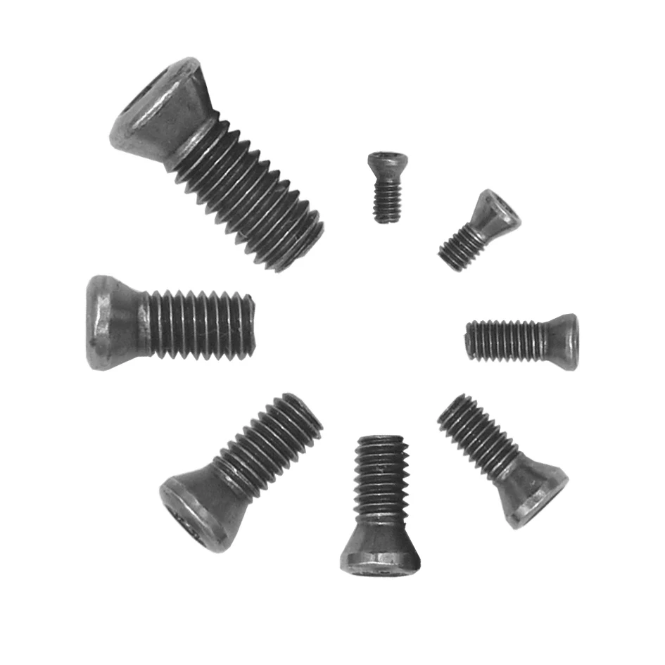 

M1.6 M 1,8 M2 M2.5 M3 M4 M5 M6 вставной винт torx 12,9 легированная сталь заменяет карбидные вставки резак бар CNC токарный инструмент