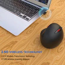 Перезаряжаемая беспроводная мышь Эргономичный дизайн оптическая мышь ноутбук игровой плеер OUJ99