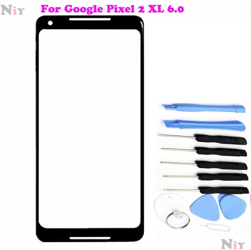 

Tested 100% new and high quality suitable for Google Pixel 2 XL XL2 G011C external front glass lens replacement