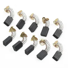 

10pcs Carbon Brushes Spare Parts 6x10x16mm For CB100 CB103 Power Tool Electric Motors Rotary Hammer Drill