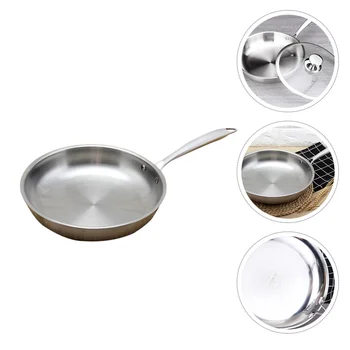 

1 Pc Frying Pan Cooking Pan Non-stick Pan Home Cooking Pan Kitchen Cooking Pan for Kitchen Hotel Home