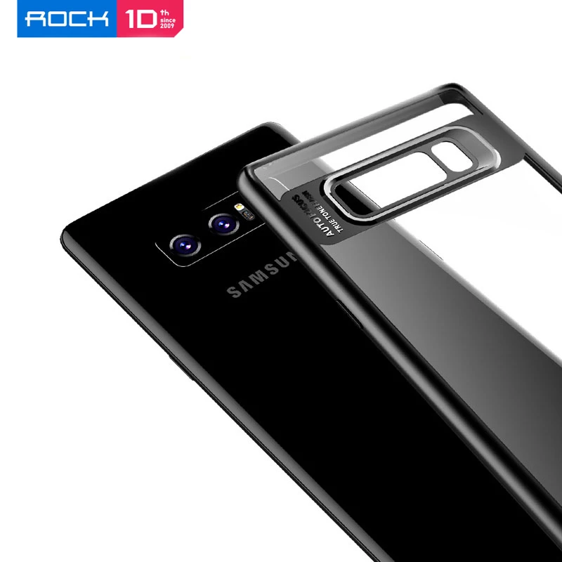 Оригинальный прозрачный ультратонкий акриловый чехол ROCK для телефона Samsung Note 8