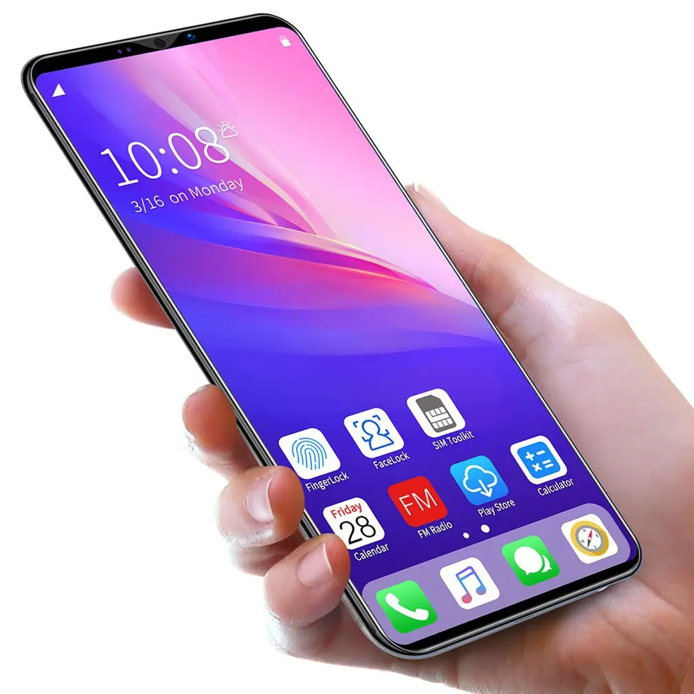 Dual-Core P40 Pro Smartphone 5.8 Inch Screen