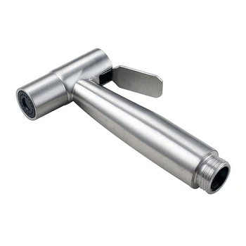 

Bathroom Bidet Sprayer Set Stainless Steel With Hose Handheld Toilet Faucet Portable Home Rust Proof Easy Install Cleaning Tools