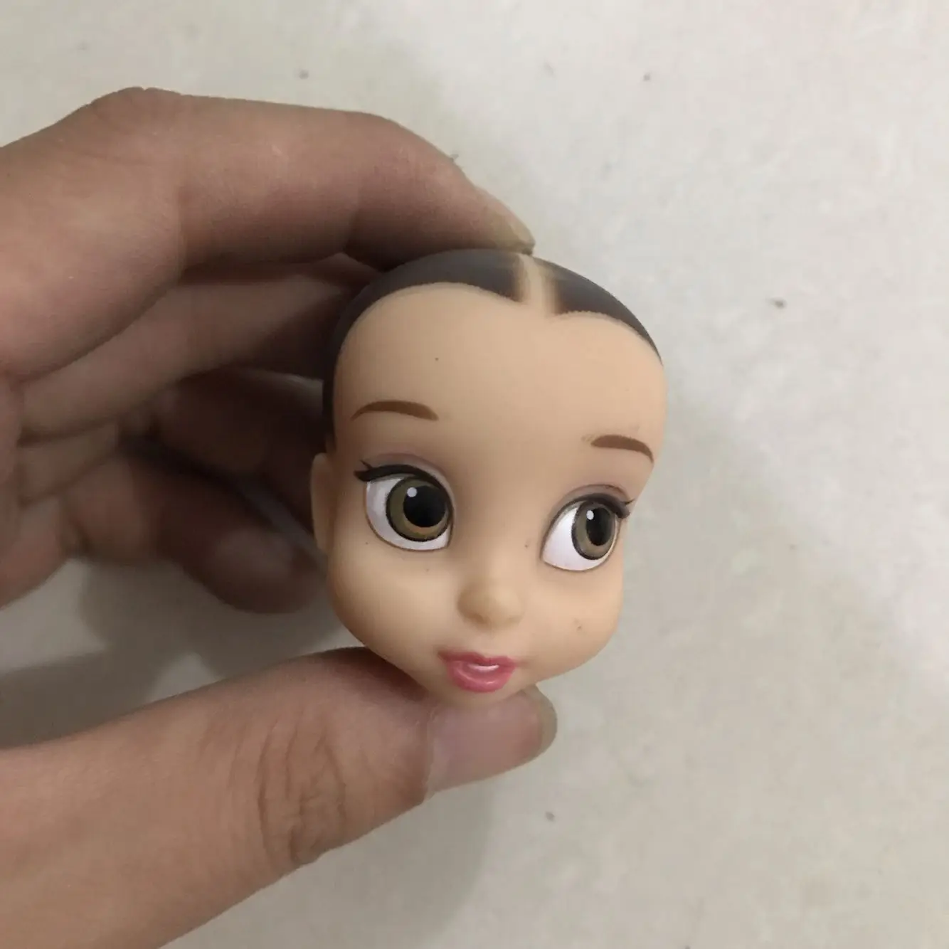 1 шт. оригинальные головы принцессы самодельные аксессуары для кукол Кукла лысый материал мультфильм принцесса каваи Эльза Анна фигурка модель игрушки