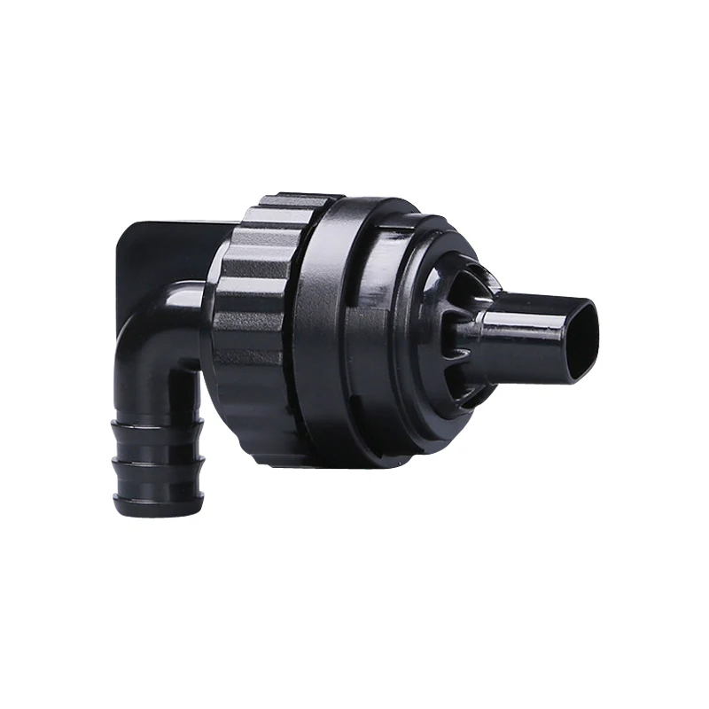 Back Filter Aquarium Outlet Connector Fish Tank Bulkhead Fixed Joint 360 Degree Wave Making Outlet Flat Duck Nozzle