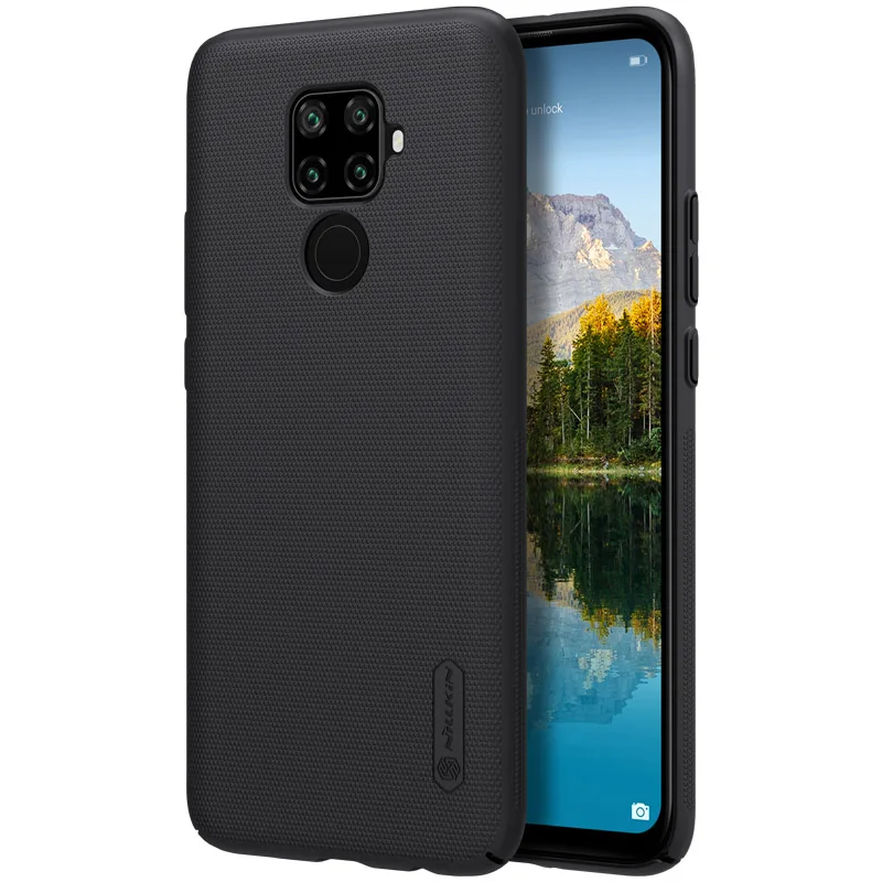 Черный Huawei Nova 5i Pro чехол Nillkin супер матовый защитный Жесткий ПК Ультратонкий задняя крышка чехол для huawei Nova 5i Pro Nilkin чехол для телефона - Цвет: Черный