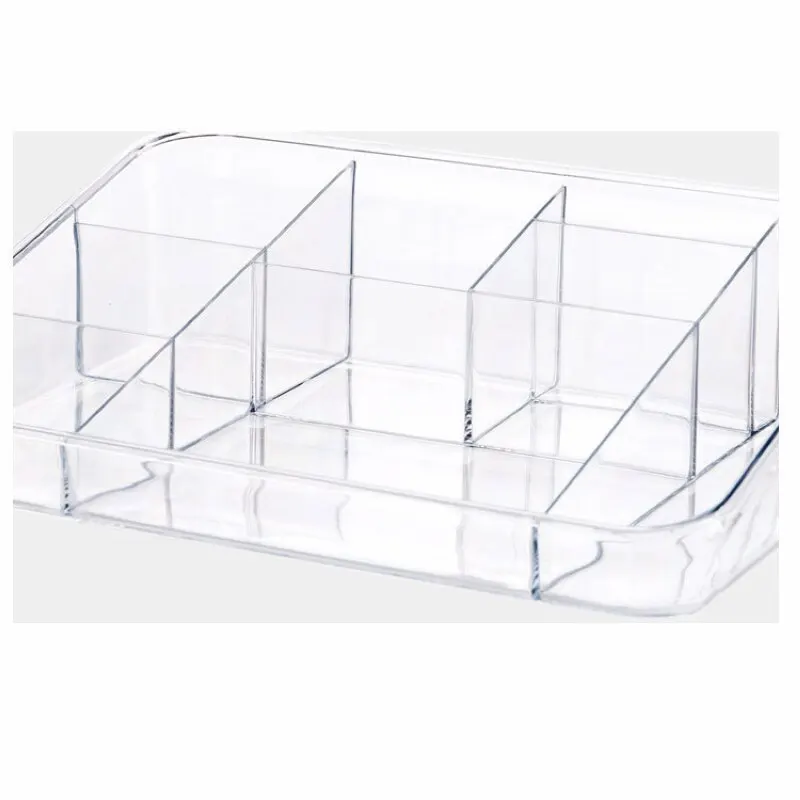 

Clear Cosmetic Organiser Make Up Storage Box Perfume Jewelry Drawers Organizer Sundries Holder Case 24.5X18.3X7CM