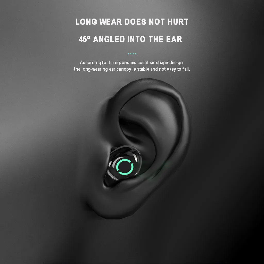 Мини Bluetooth наушники Bluetooth 5,0 гарнитура TWS беспроводные телефоны мини наушники стерео беспроводные наушники Headset-L1023