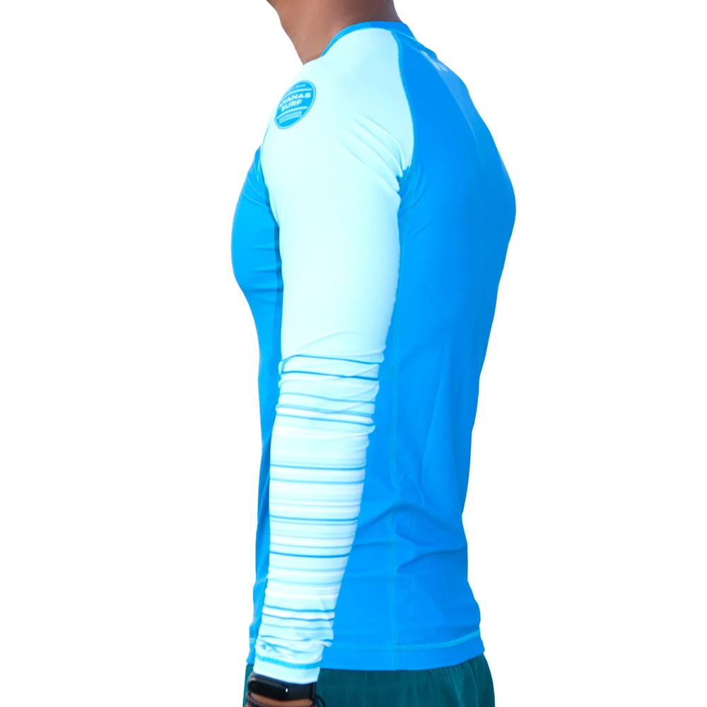 Ananas Surf Rashguard Men's Boy's Long Sleeve Swimsuit UPF 50+ Swim Quick Dry Print Sailing Diving Clothes Surfing T-Shirt