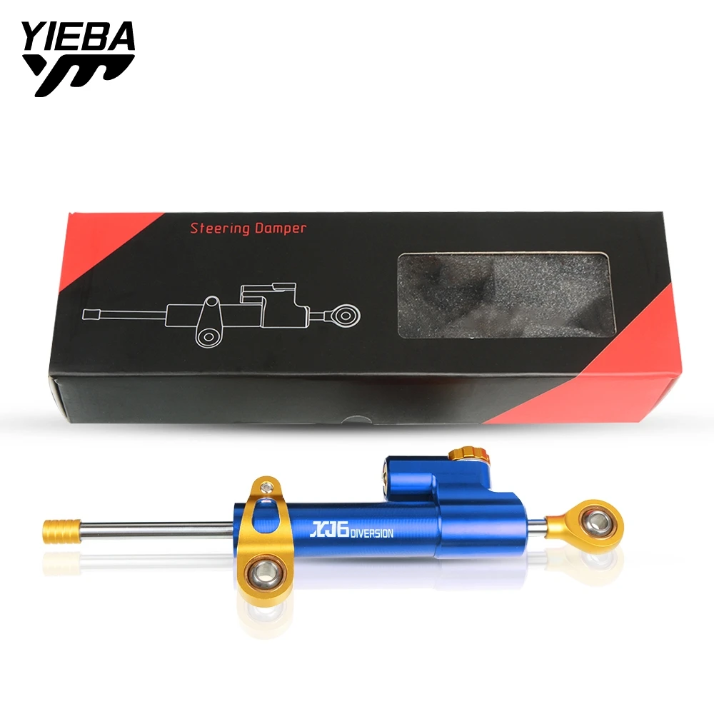 

Motorcycle Damper Steering Stabilize For YAMAHA XJ6 DIVERSION 2009-2015 2010 Safety Control Bracket Mount kit Motorbike Aluminum