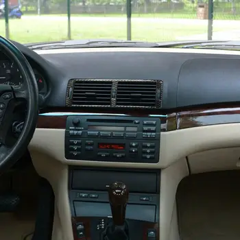 

Interior Air Vent Trim Auto Console Sticker For BMW 3 Series E46 98-05