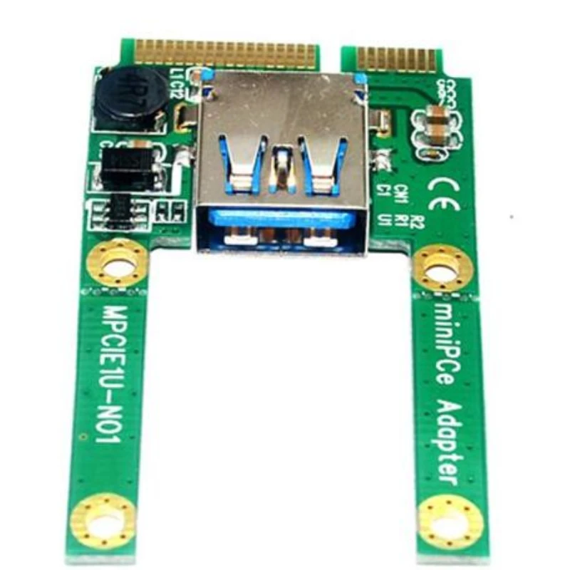 Мини адаптер PCI e для ноутбука с интерфейсом USB2.0|Компьютерные кабели и разъемы| |