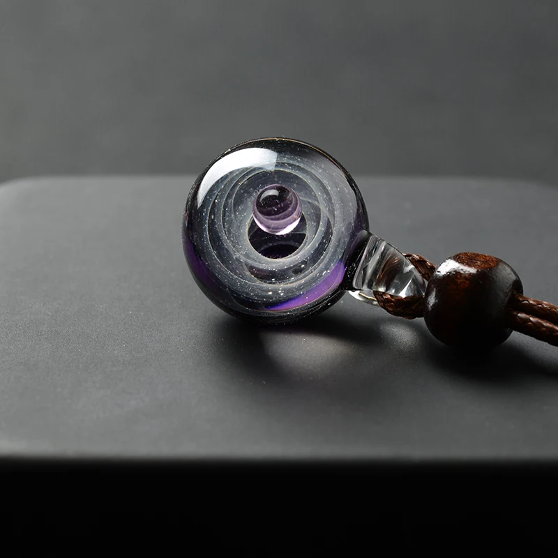 

Women Nebula Cosmic Universe Planet Galaxy Pendant, Single Bead Galaxy Necklaces & Pendants Girls Present Gift Box Dropshipping