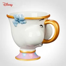 Disney Мода Красавица и чудовище с ложкой кружка мультфильм Милая необычная кружка чашка для воды, кофе
