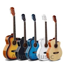 Afanti музыкальная Акустическая гитара 40 дюймов(WY-002