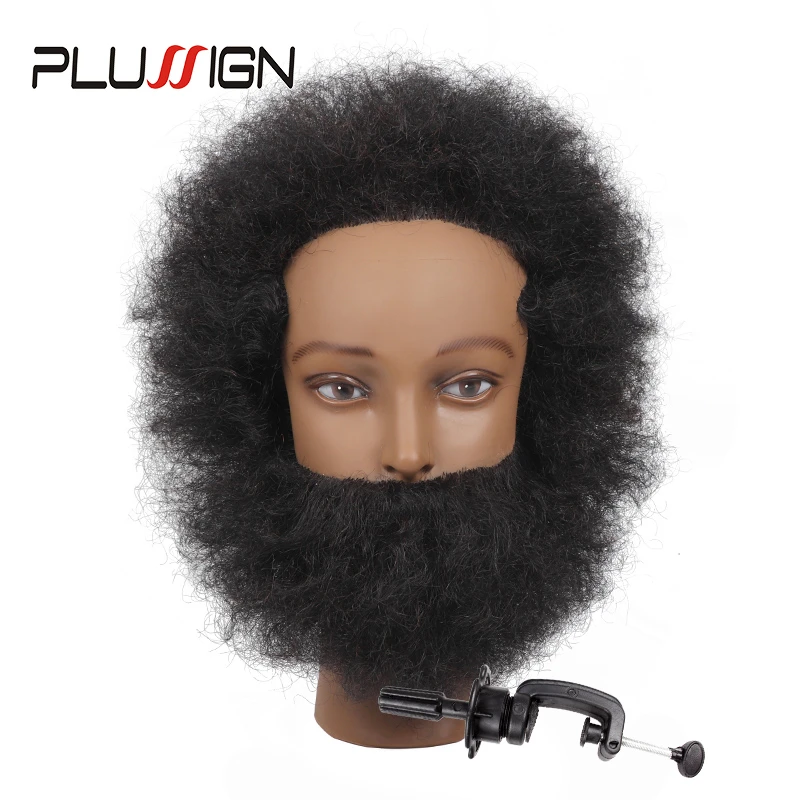 men's mannequin head with hair