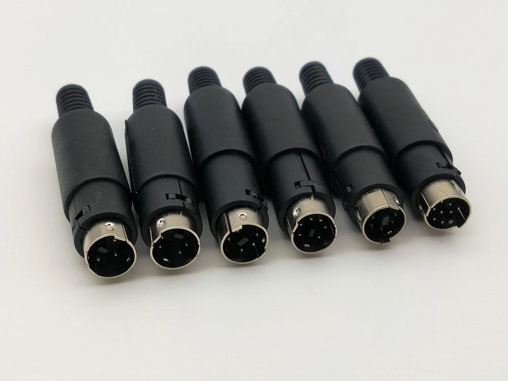 4pcs Mini Din Connector Din Male 3 Pin 4 Pin 5 Pin 6 Pin 7 Pin 8 Pin Audio Av Connector Adapter Connectors Aliexpress