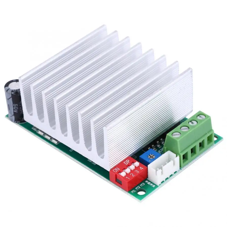 Драйвер шагового двигателя Модуль контроллера плавный выходной ток TB6600 4.5A DC10V-45V