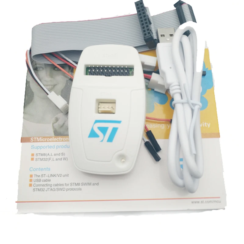 Stlink V2 загрузчик STM8 STM32 микроконтроллер ARM эмулятор ссылка Программирование отладчик