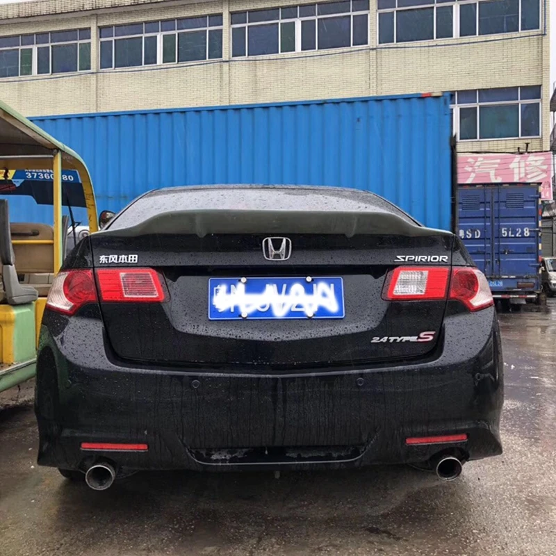 Для Honda Accord спойлер 2008-2013 Accord высококачественный углеродное волокно/FRP материал Автомобильный задний спойлер