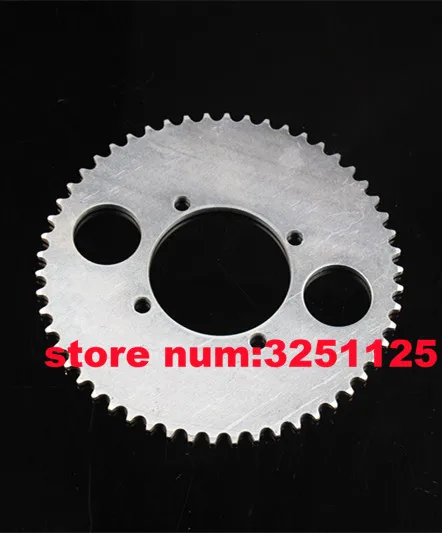 THE MOTOR Store Silver T8F 54T 54mm 54 Tooth Pocket Bike Mini Quad ATV Moped Scooter Motoparts