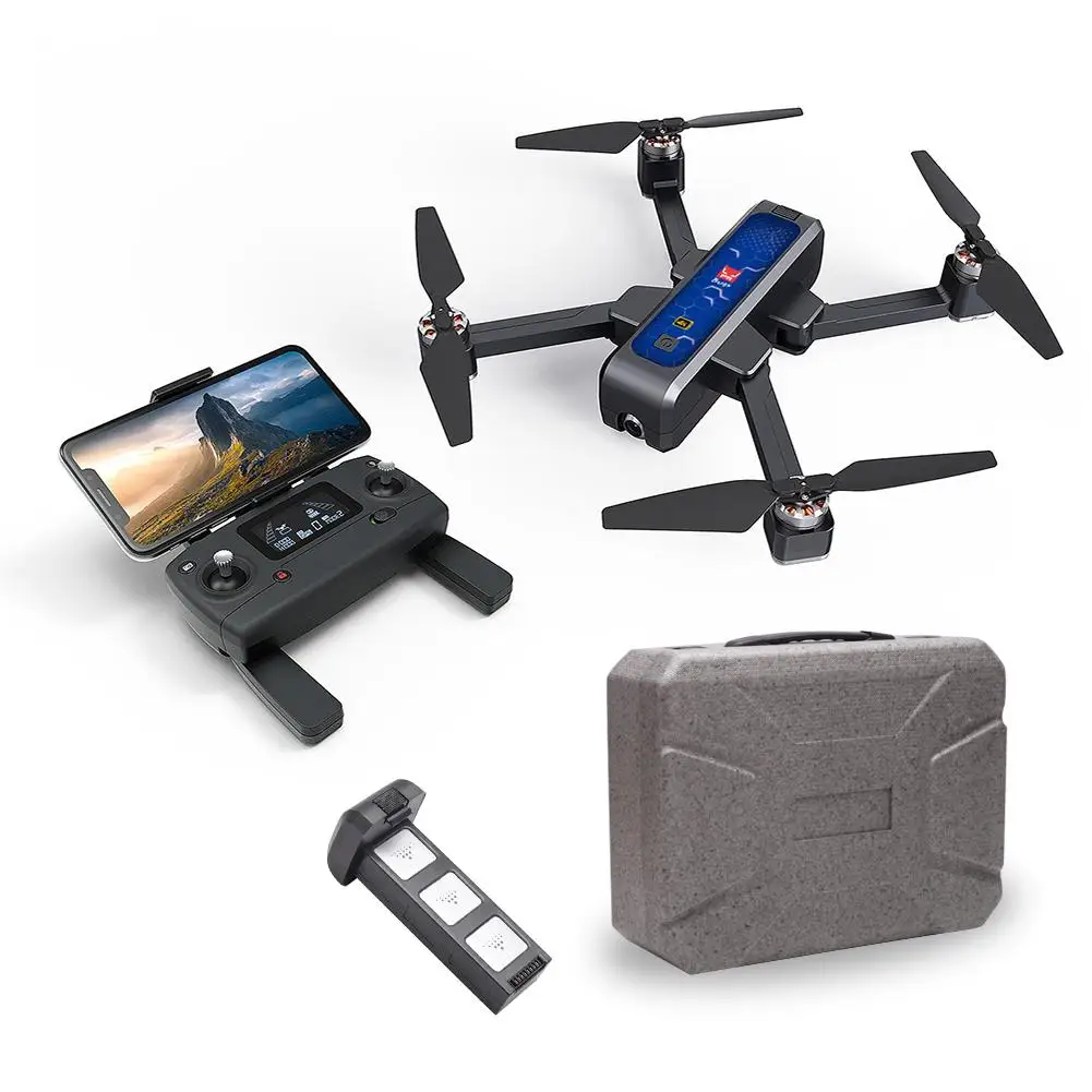 Для MJX Bugs B4W Дрон с дистанционным управлением 4K 5G WiF HD камера FPV складной Дрон с бесщеточным Мотором глобальная позиционирование - Цвет: Green