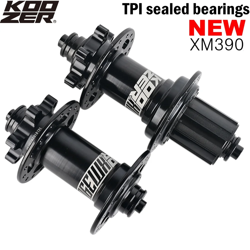 

KOOZER XM390 Bike Hub QR THRU MTB Hubs TPI sealed 4 bearing Mountain Bike HG MS Hub 32 Holes For Shimano Sram 8 9 10 11 12 Speed