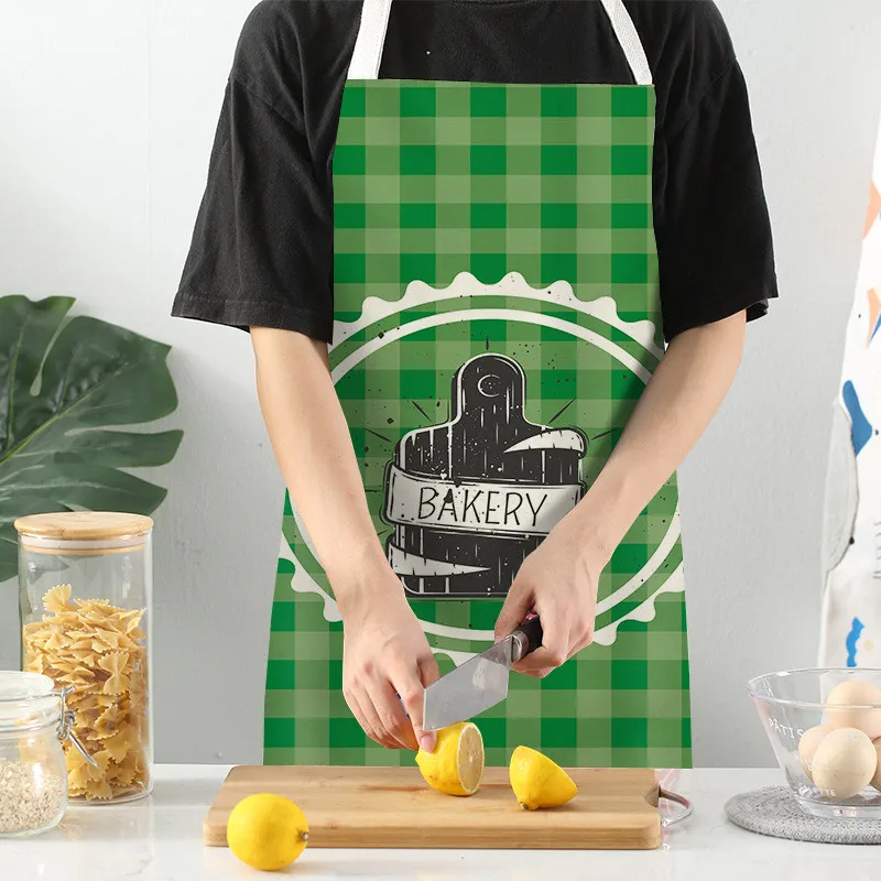 Bake Aprons Kitchen Aprons for Woman Home Decor Cotton Linen Sleeveless Apron Cooking Baking Waist Bib Tools