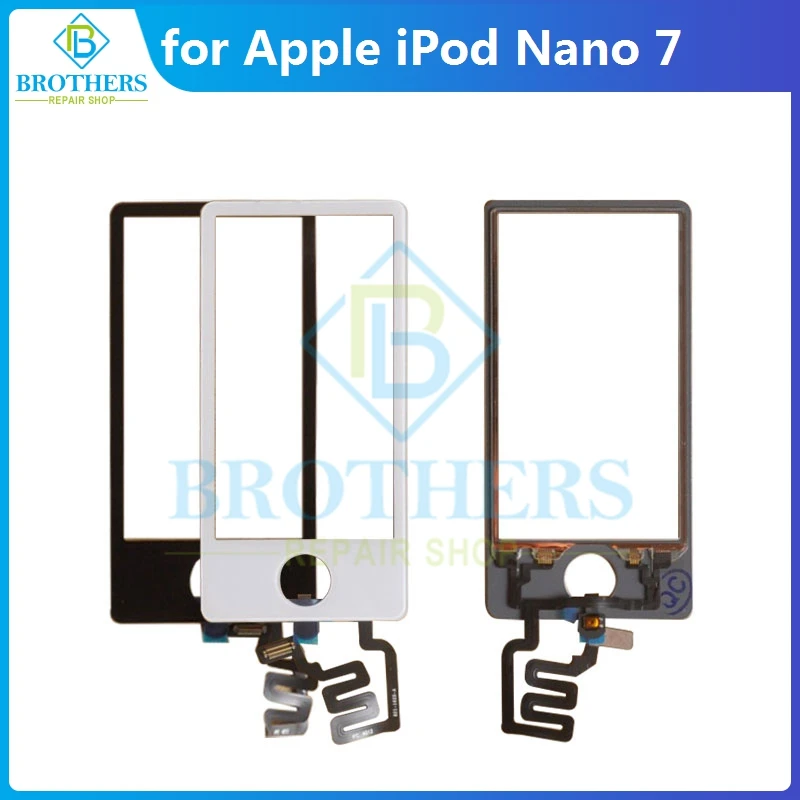 Display Lcd Per Ipod Nano 7 Touch Glass Digitizer Touch Sensor Per Ipod Nano7 Front Glass Sostituzione Originale Del Telefono Testata Top