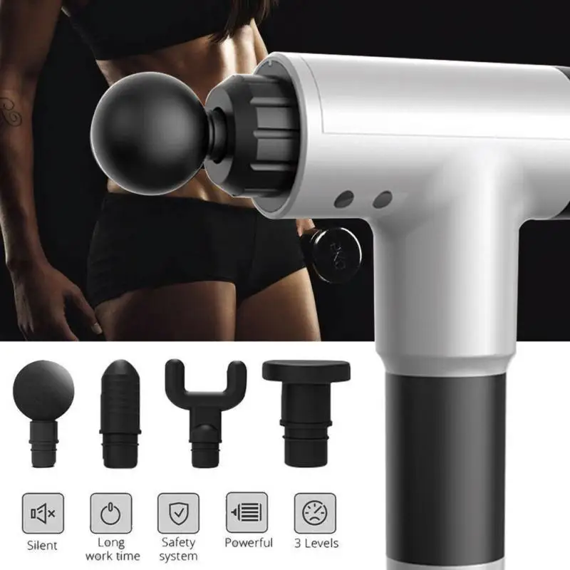 

Phoenix A2 Muscle Massage Gun Deep Tissue Massager Treatment Gun Exercising Muscle Pain Relieving Body Shaping