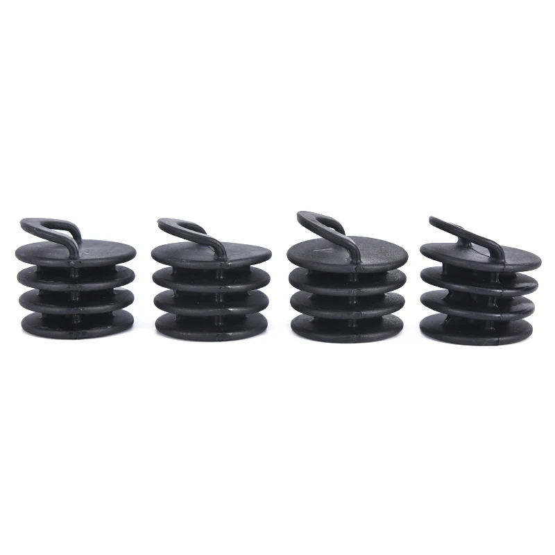 4 шт Rubbe каноэ каяк рафтинг лодка Scupper стопор пробки сливные отверстия пробки 3,8 см гребные лодки Аксессуары морской